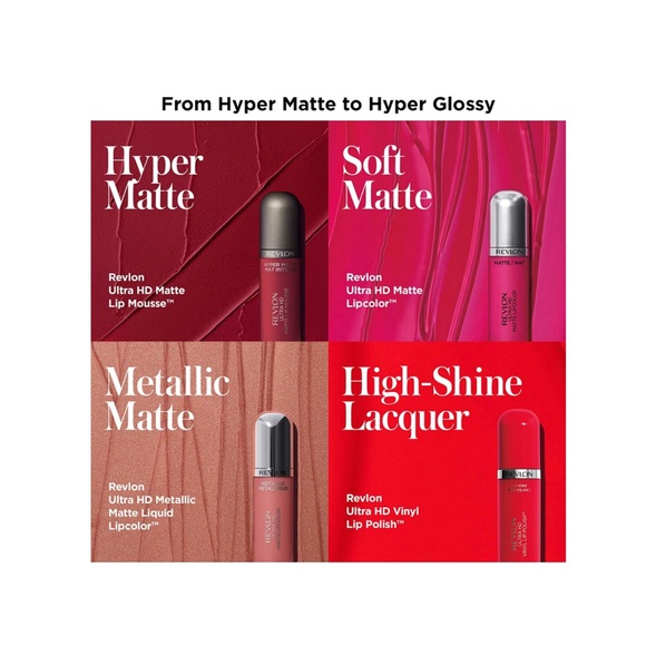 ⚜️3/$35⚜️💄REVLON ULTRA HD MATTA LIPSTICK-705 HD SHINE LUISANT💄 - Picture 3 of 4